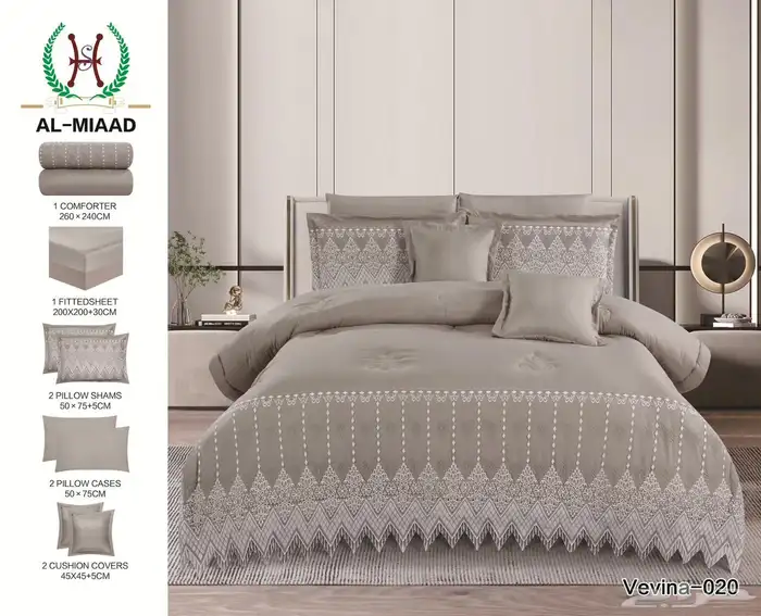 مفارش عرائس دانييل مخمل فرو فائق نعومة 8