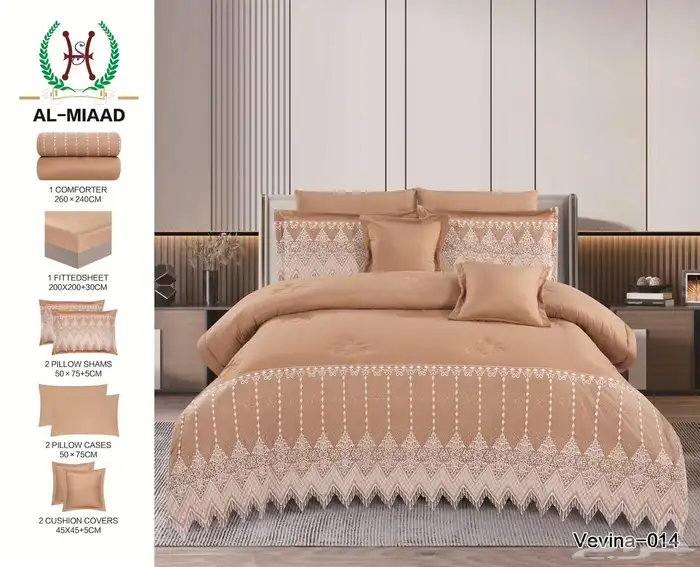 مفارش عرائس دانييل مخمل فرو فائق نعومة 3