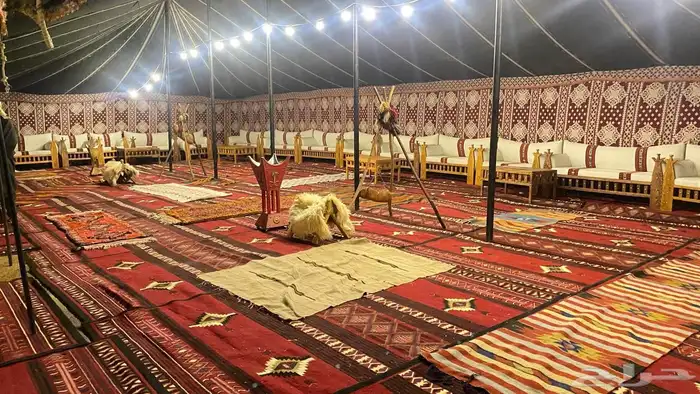 تاجير خيام شعبية بيوت شعر جلسات 8