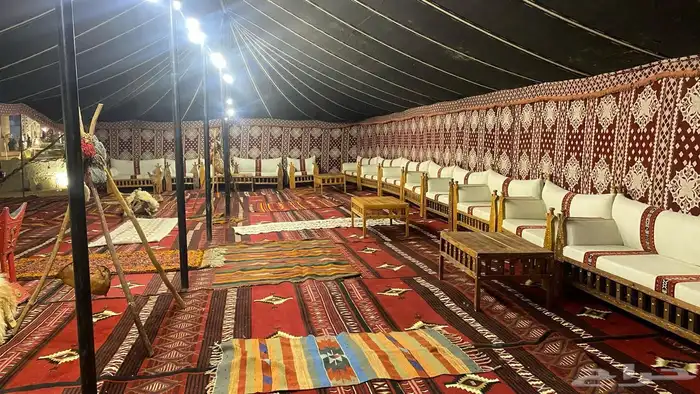 تاجير خيام شعبية بيوت شعر جلسات 7