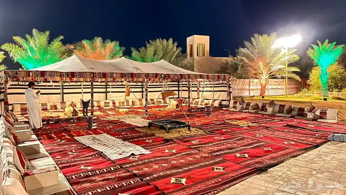 تاجير خيام شعبية بيوت شعر جلسات 9