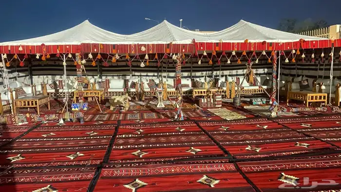 تاجير خيام شعبية بيوت شعر جلسات 6