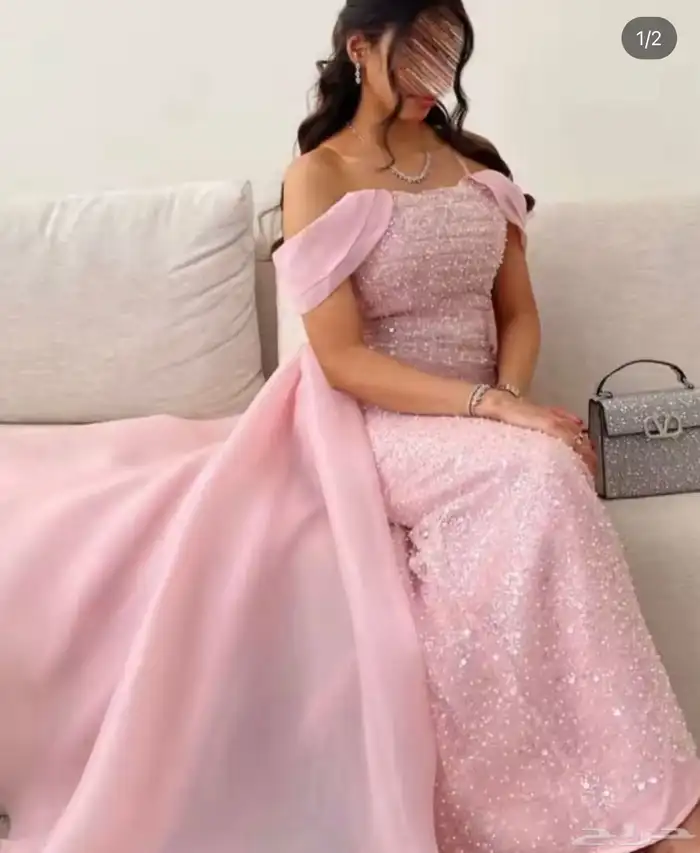 فستان جديد ب550 ريال اكس لارج ل دبل اكس لارج 0