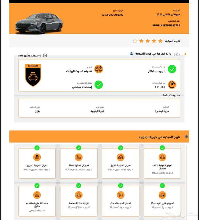 الانترا 2021 بنزين 55