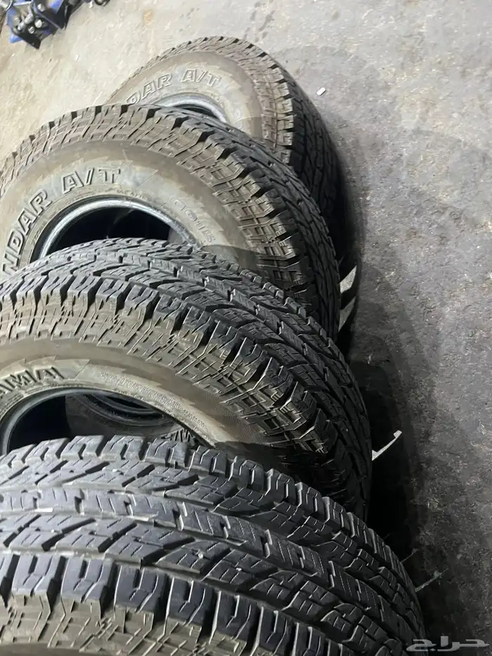 كفرات يوكهاما ربع حجري مقاس 17 18