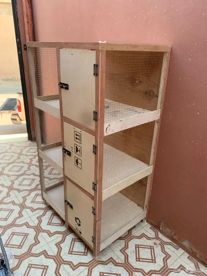 شبك محاكر حمام وأرانب وطيور زينه 1