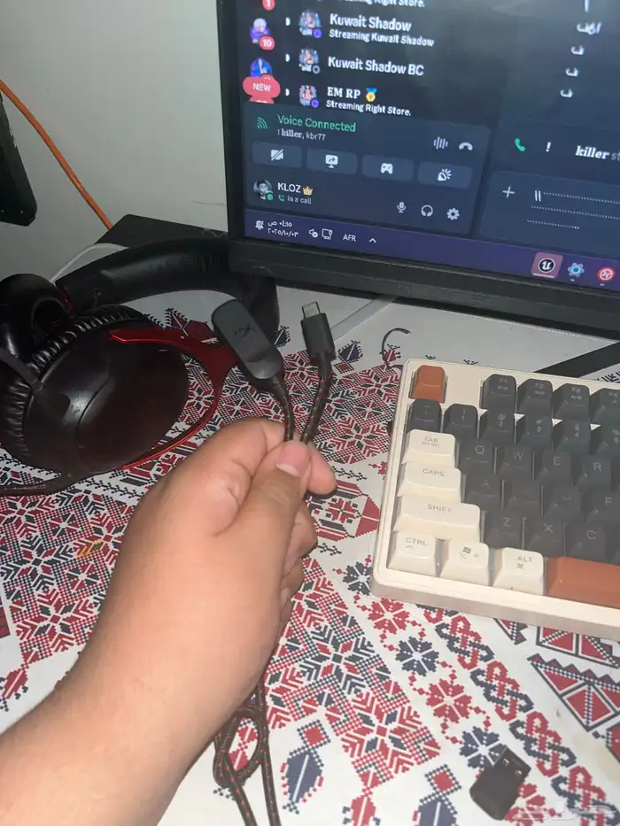 للبيع سماعة HyperX Cloud III الأصلية   سلكي 4