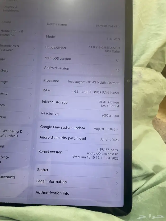 HONOR X9 TABET FOR SALE 5
