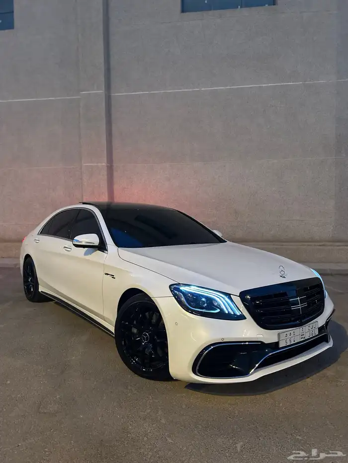 مرسيدس S550 محول فيس ليفت S63 7