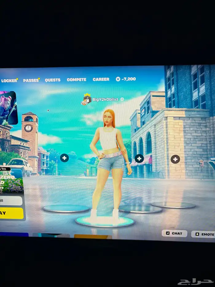 حساب فورت نايت عرق 0