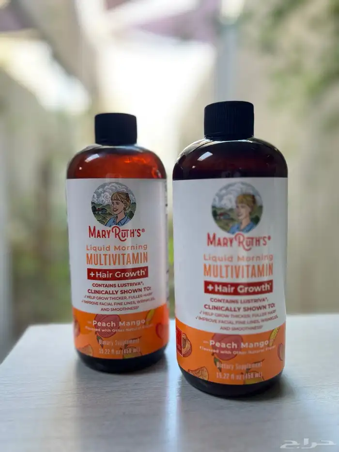 فيتامين سائل بطعم الخوخ والمانجو من iHerb 0