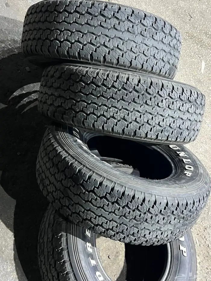 كفرات دنلوب وكاله مقاس 275 70 16 25