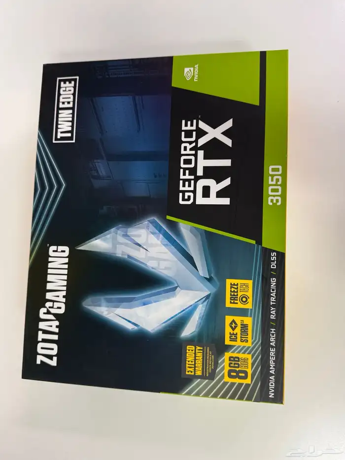 ZOTAC Gaming GeForce RTX 3050 Twin Edge 8GB GDDR6 مستعمل 0