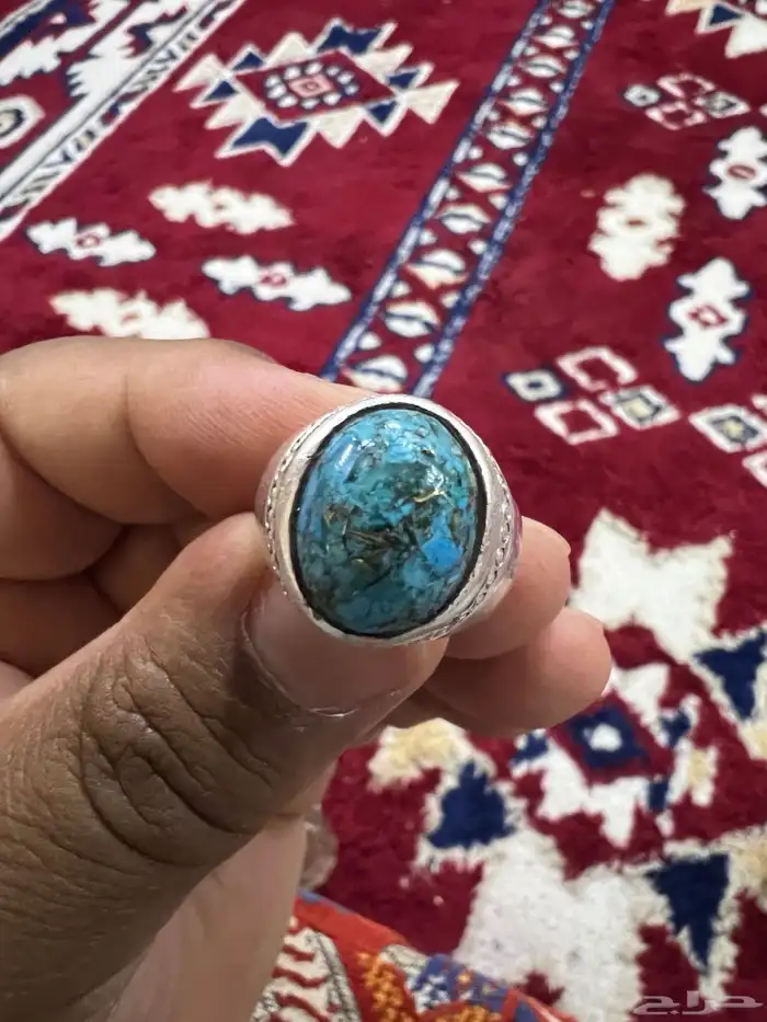 خاتم فضة رجالي 2
