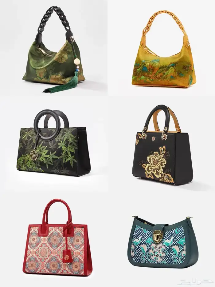 Ladies  bag and silk 2