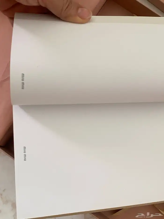 miu miu notebook دفتر ملاحظات ماركة ميوميو 3