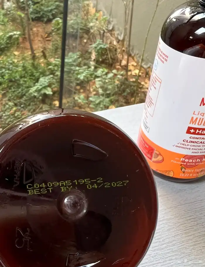 فيتامين سائل بطعم الخوخ والمانجو من iHerb 1