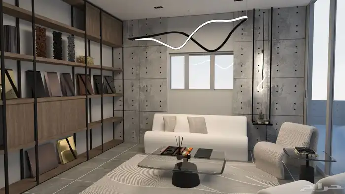 تصميم داخلي لمدخل مصنع 4