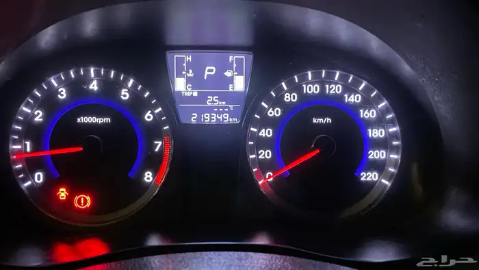 اكسنت 2018 قير أوتوماتيك ممشى 219 الف 11