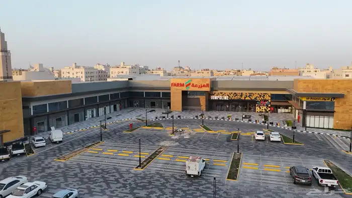 محلات تجارية مميزة في مجمع تجاري المزرعة بحي النور 6