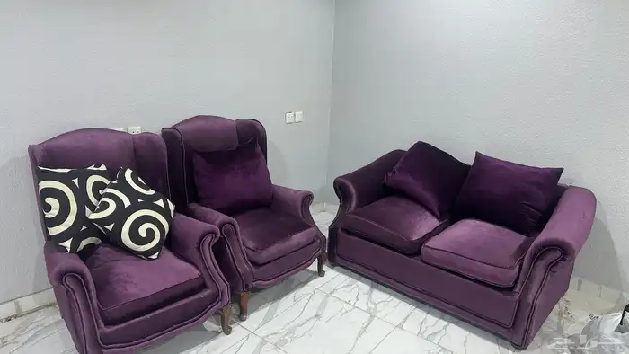 كنب شاشه طاولات وحده مكيف اسبلت 1