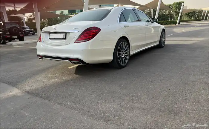 2015 Mercedes S400 مرسيدس يخت ممشى قليل 4