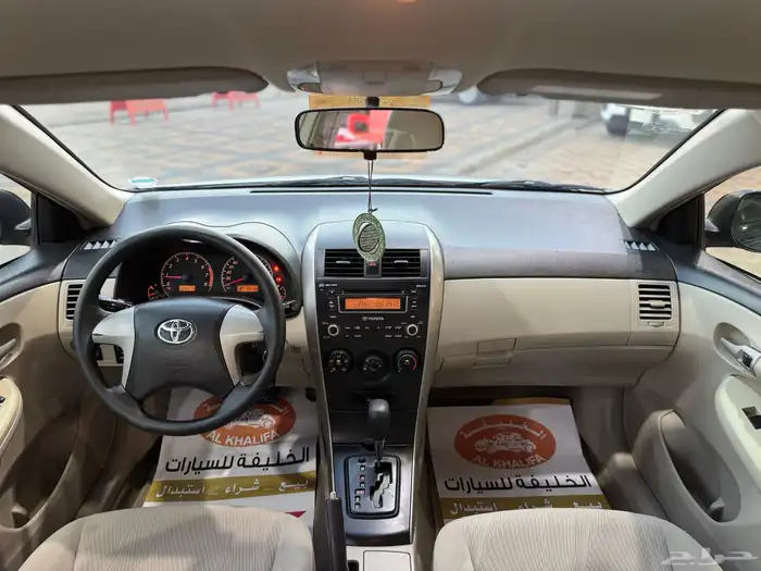 تويوتا كورلا 2013 مخزنة 29