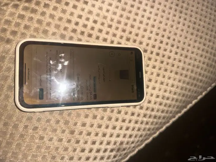 آيفون 11 عادي نسبة بطاريه 69 شاشته في شوي ضعف 1