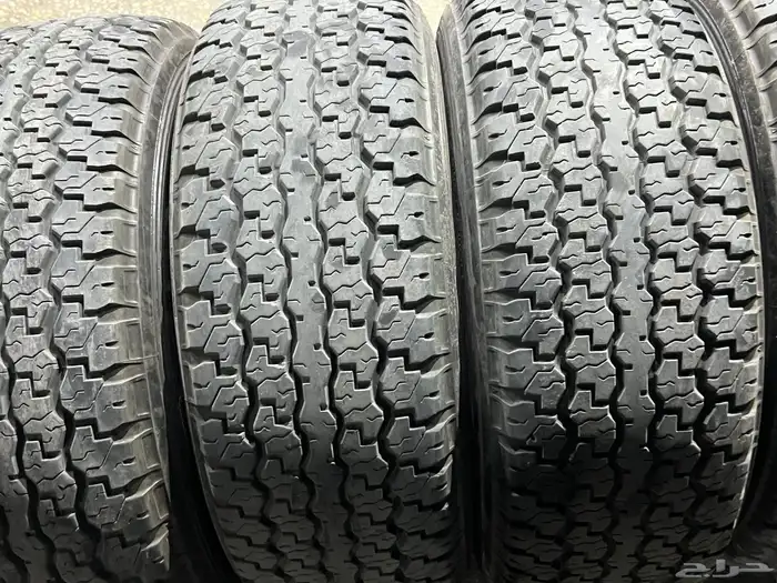 كفرات دنلوب وكاله مقاس 275 70 16 15