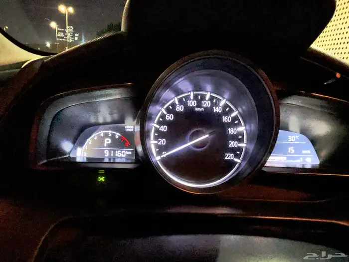 مازدا جيب CX3 موديل 2021 جلنط كهرباء شاشة مثبت سرعة 20