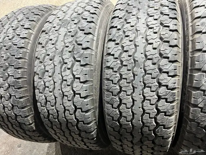كفرات دنلوب وكاله مقاس 275 70 16 4