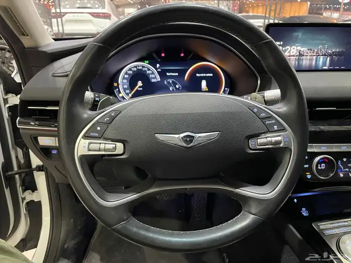 هونداي جينسس2021G80فل بدون فتحه داخلي بيج(بنزين)2.5LT 13