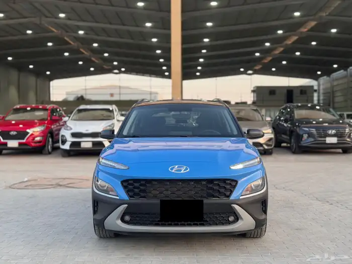 هيونداي كونا 2023 ازرق 4