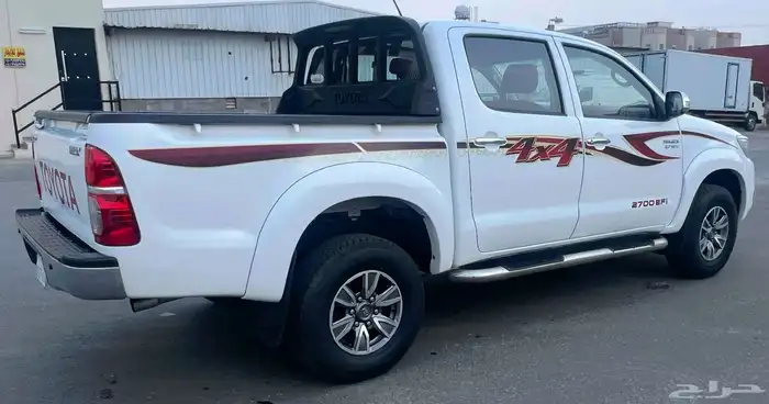 هايلوكس 2014 دبل سعودي شرط وكاله على الفحص 8