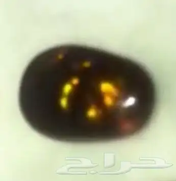 حجر عقيق ناري مكسيكي فخامة ملكية نادرة 0