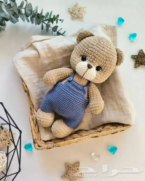 (صناعه يدويه) دمى كروشيه مصنوعه خصيصا  لطفلك 2