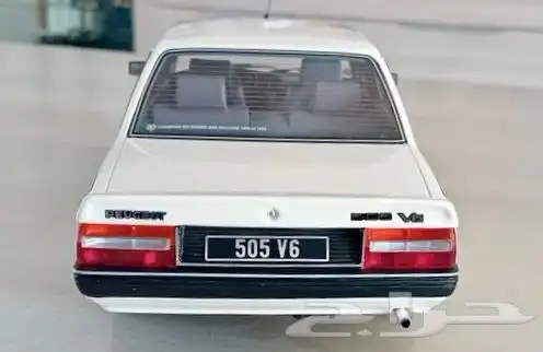 مجسم سيارة بيجو 505 طيارة اصلي من PEUGEOT 1