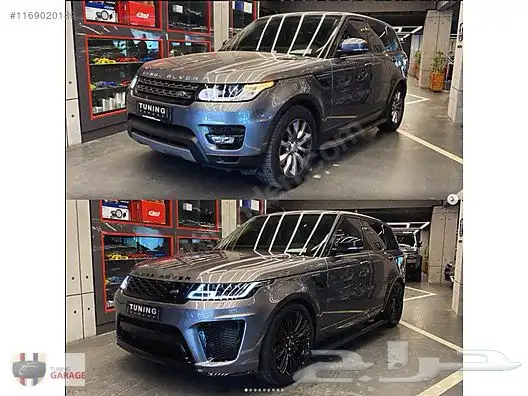 بودي كت تعديل رنج روفر سبورت SVR وفوج شمعات اسطبات 7