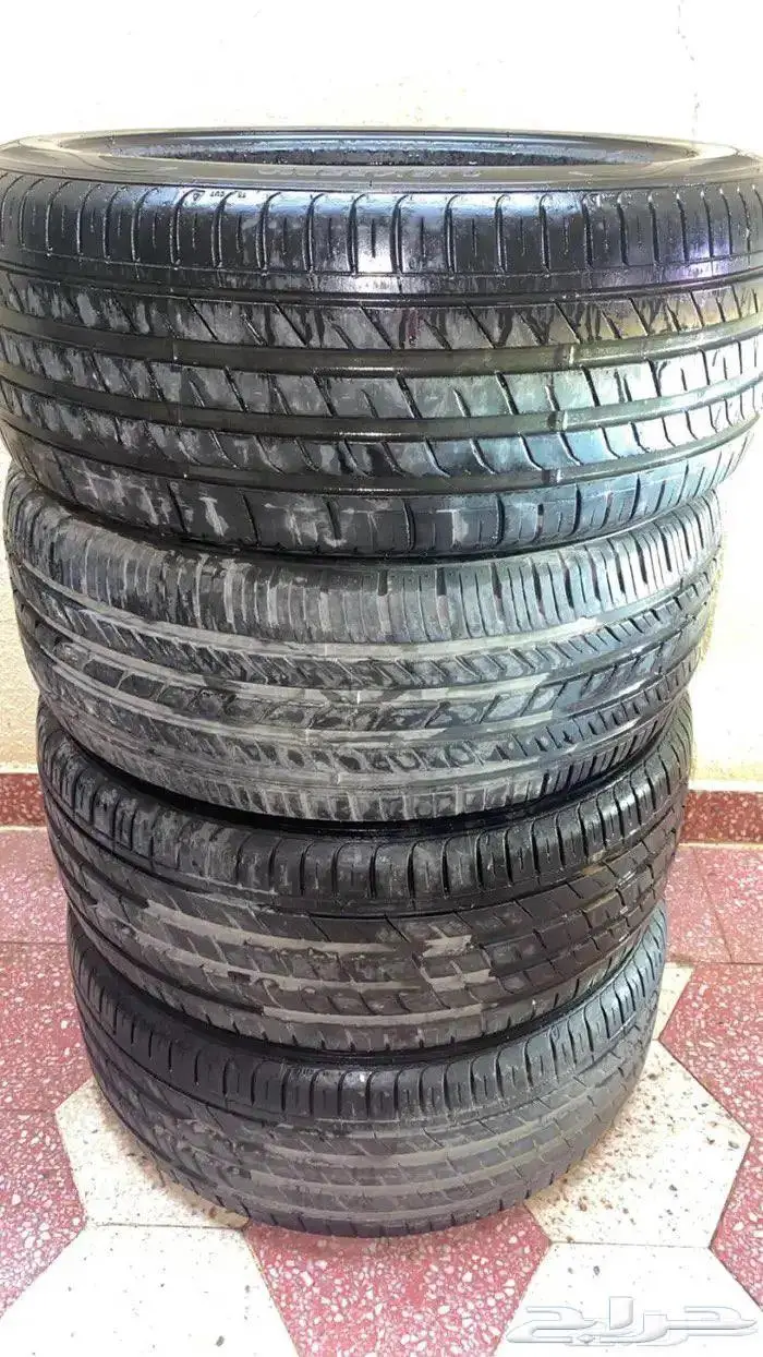 للبيع كفرات مستخدمه نظيفه مقاس 18 3