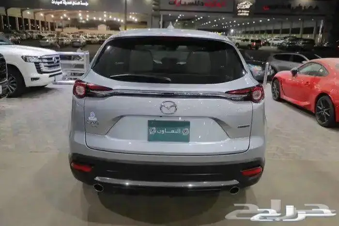 مازدا CX9 فل كامل سيجنيتشر فتحة سقف جلد موديل 2023 7