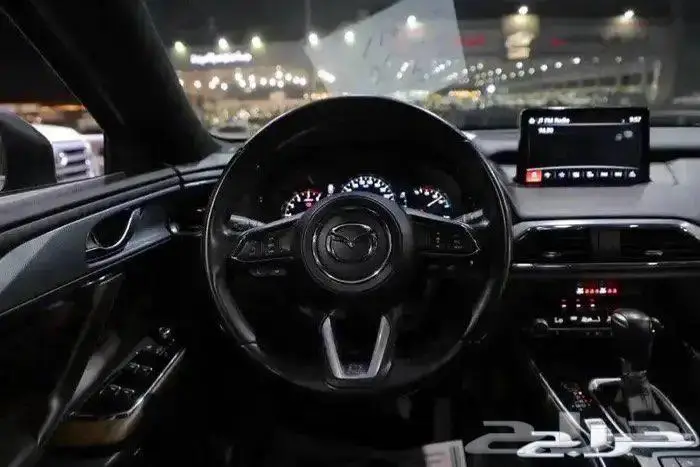 مازدا CX9 فل كامل سيجنيتشر فتحة سقف جلد موديل 2023 11