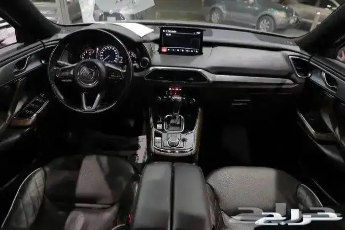 مازدا CX9 فل كامل سيجنيتشر فتحة سقف جلد موديل 2023 9