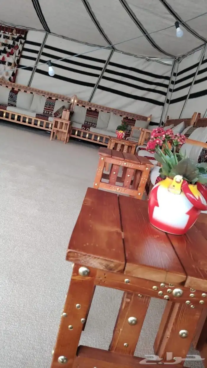 تاجير خيام شعبية بيوت شعر جلسات 3