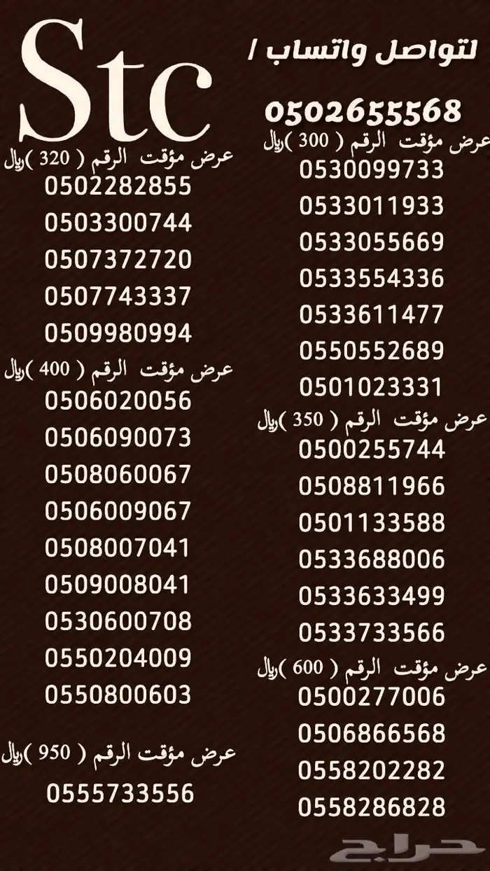 ارقام سوامميزة 3