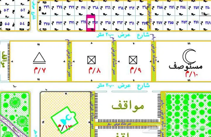 أرض للبيع المربع الذهبي ب290 ألف ابها مخطط الخارجة 0