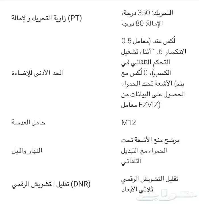 كاميرا مراقبة بالذكاء الاصطناعي 6