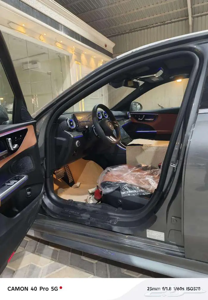 مرسيدس C200 AMG Line ( اصفار) موديل 2025 10