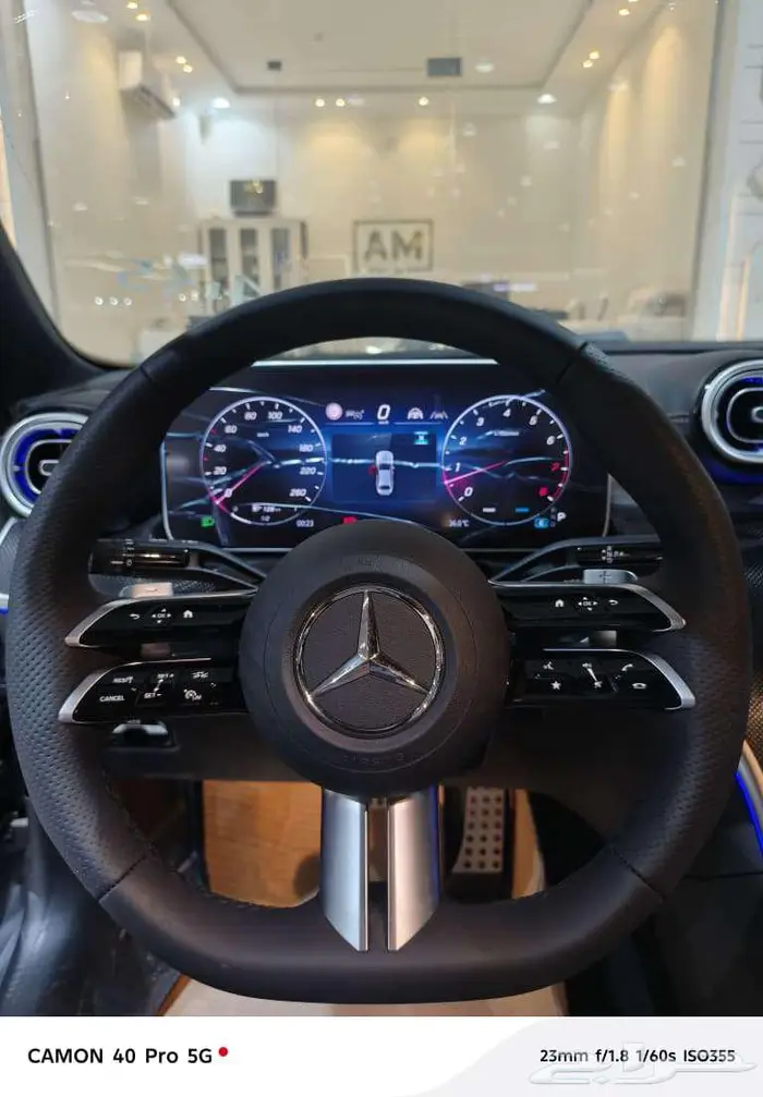 مرسيدس C200 AMG Line ( اصفار) موديل 2025 9