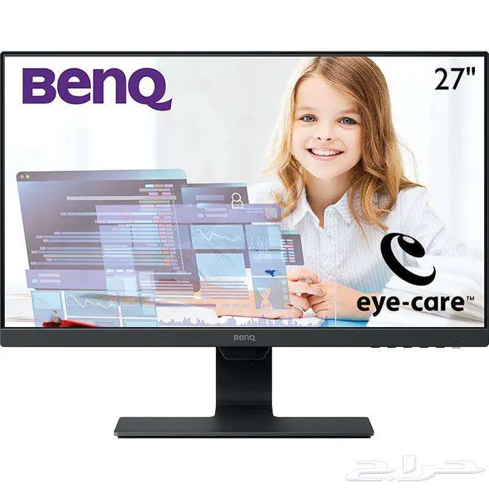 جهاز كمبيوتر ديسك توب DELL شاشه BENQ بوصه 27 6