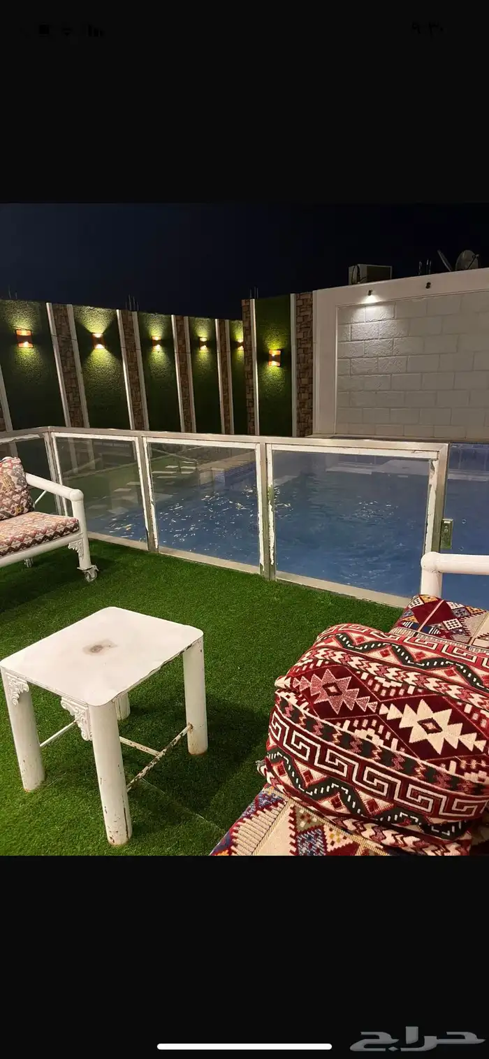 ايجار يومي شاليهات بشكات جنوب الرياض حي عريض 6